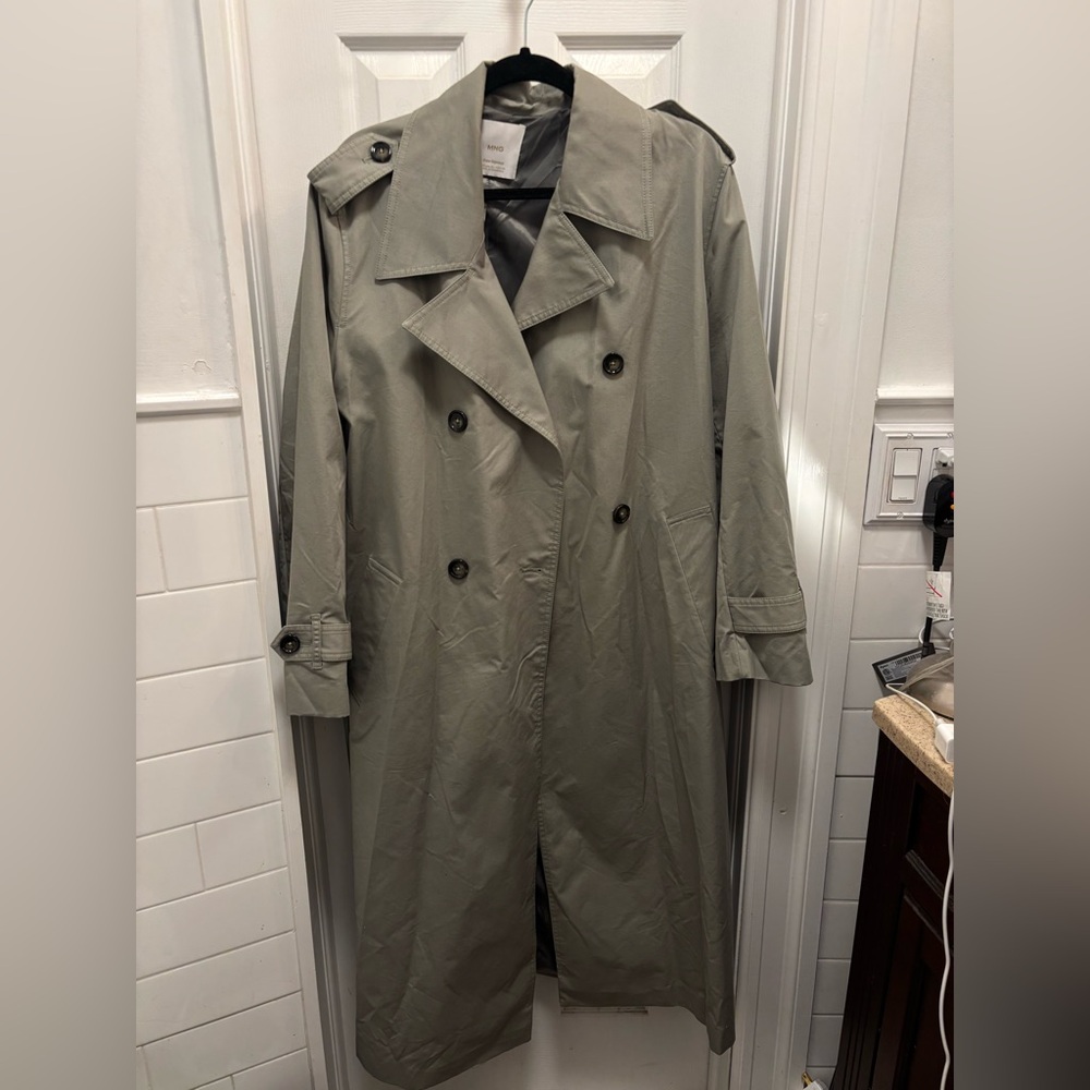 Olive Green Trench Coat
